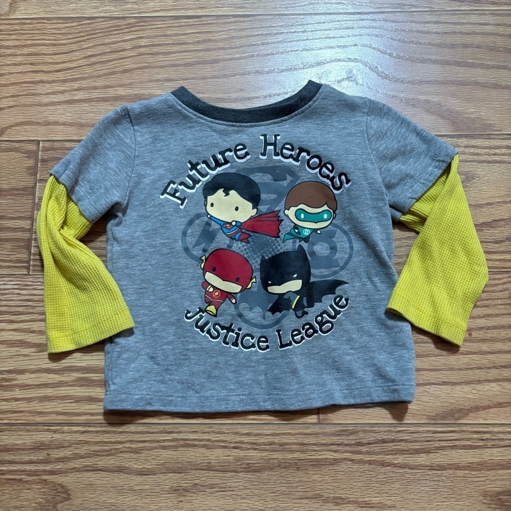 Justice League Shirt 24 Months